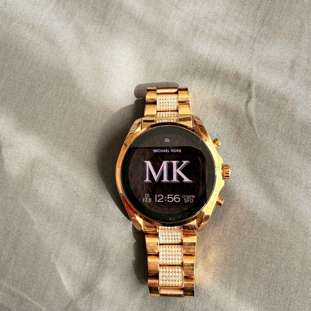 Michael Kors Gold-Tone Smartwatch